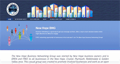 Desktop Screenshot of newhopebng.org